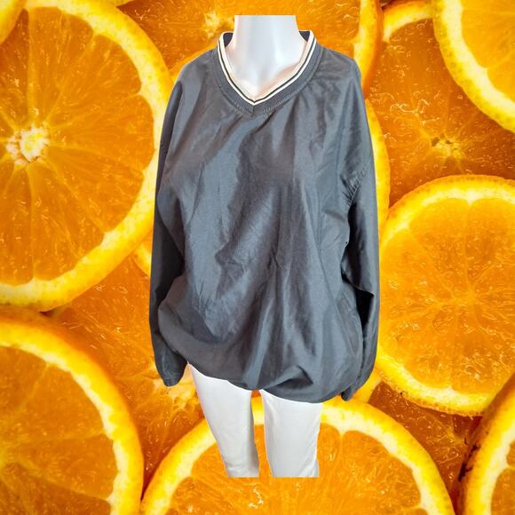 Ben Hogan Performance Golf Collection Black V-Neck Pullover Windbreaker Size M - Picture 9 of 9